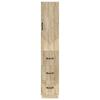 2 Piece Cabinet Set in Sonoma Oak Finish 33 x 34.5 x 87 cm Particleboard