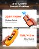 VEVOR 500 kg Electric Chain Hoist, 6 m Lifting Height, 230V Single Phase Overhead Crane with 100 m Wireless & 4.5 m Wired Remote Control