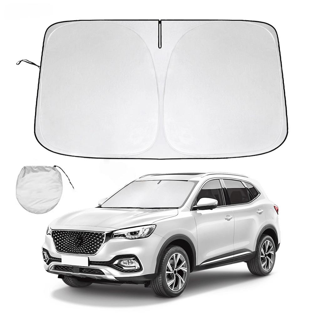 Parasole per Parabrezza per MG HS / EHS EV 2018- 2024 Parasole Visiera Parasole Protettore Pieghevole Blocca i Raggi UV Mantiene la Tua Auto Più Fresca