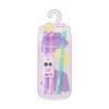 Half Jelly Pie Soft Bristle Toothbrush 3-Pack