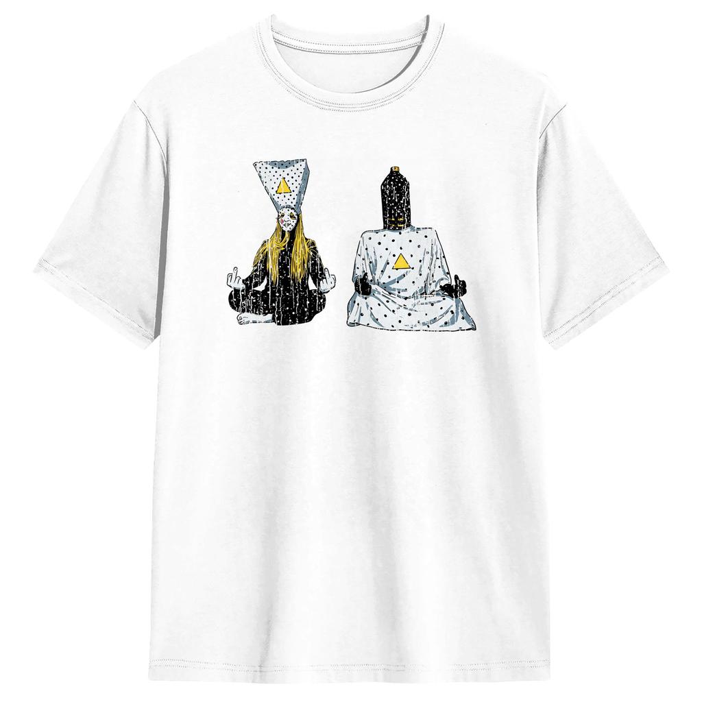 Casual Angine De Poitrine TShirt for Unisex Round Collar Pure Cotton T Shirt  Short Sleeve Tees Gift Idea Clothes