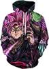 Spring And Autumn Casual Animation Sweater Dragon Ball 3D Digital Printing Hooded Pullover Sweater