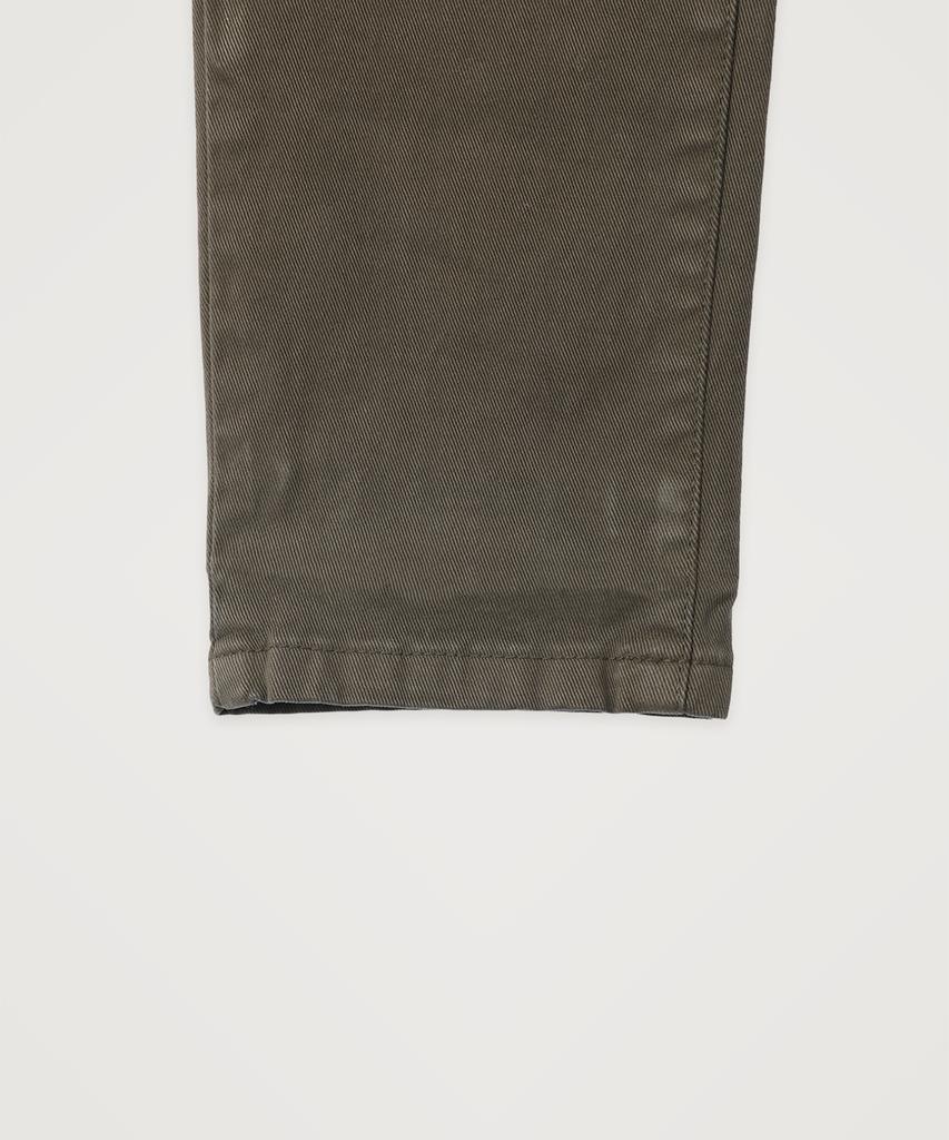 PANICALE Slim Fit Twill Chino Pants [Khaki]