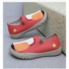 Cloth Shoes Casual Fly Weaving Sports Painted Single Shoes, Breathable Soft Sole Fashion Stirrups Women's Shoes