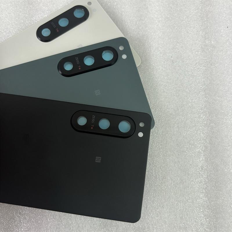 Pro Sony Xperia 5 IV Kryt baterie Xperia 5iv Zadní kryt baterie Dvířka Zadní + Oprava výměna krytu objektivu fotoaparátu