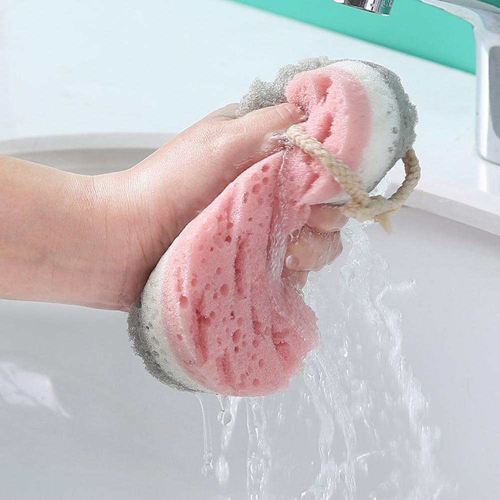1/3pcs Sponge Bath Ball Shower Rub Whole Body Exfoliation Massage Brush Scrubber Body Brush Sponge Brush Bathroom Accessories