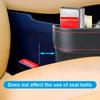 Leather Car Seat Gap Organizer Multifunctional Storage Box Pocket Catcher Cup Phone Bottle Holder Auto Interior Accessories