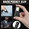 Portable LED Flashlight Night Running Safety Lights USB Rechargeable LED Lights Pocket Torch Emergency Light Hands Free