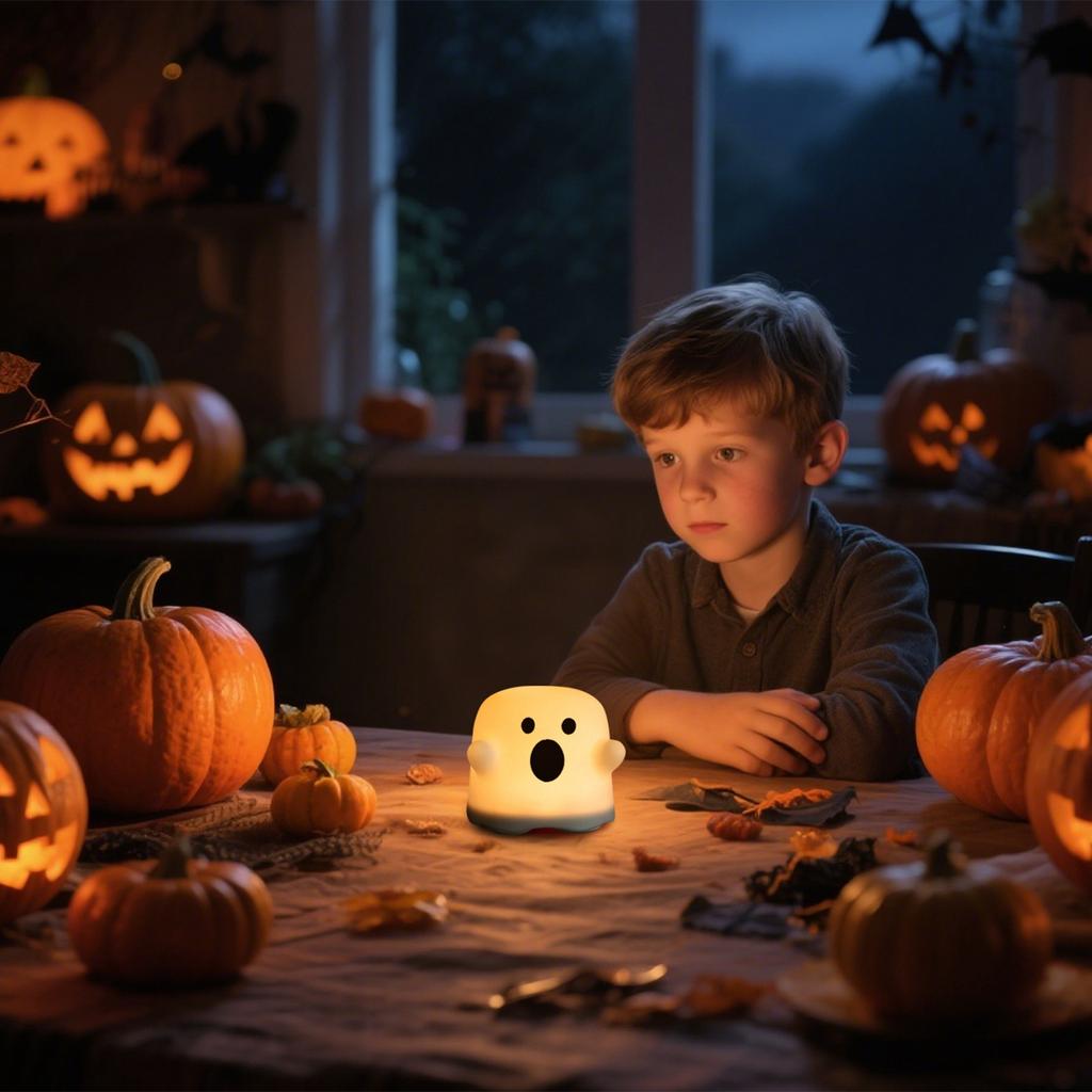 Creative Night Light, USB Charging, Timer, Cute And Atmosphere Gift, Bedside Companion Lamp.
