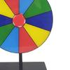 Lucky Draws Roulette Wheel Erasable Reusable Fortune Wheel Tabletop Prize Turntable Easy Assembly Roulette Wheel