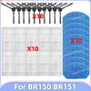 Fit For Teendow G20, iMartine BR151, XIEBro Life BR151, MAMNV/ZCWA BR150 BR151, MANVINS G20, bObsweep Charlotte Brush Filter Mop