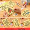 Kids DIY Sand Painting Set: Creative Colored Sand Art for Preschoolers