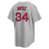Maglie da Baseball da Uomo Cucite Versione Bianca 35 Garrett Crochet 19 Roman Anthony 34 David Ortiz 16 Jarren Duran S-3XL