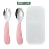 2pcs/Set Baby Gadget Tableware Children Utensil Stainles Steel Toddler Dinnerware Cutlery Cartoon Infant Food Feeding Spoon Fork
