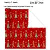 Children's Christmas Toy Wrapping Paper with Cartoon Gift Boxes and Handmade Paper Shoe Box for Holiday Celebrations