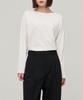 MUSINSA STANDARD WOMAN Women'S Relaxed Boat Neck Long Sleeve T-Shirt [Cream]