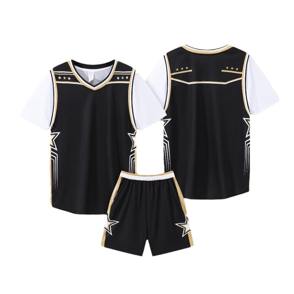 237 Basketball Jersey Fake Two-Piece Set Adult Children'S Clothing Men'S Print Team Jersey 3Xs-5Xl