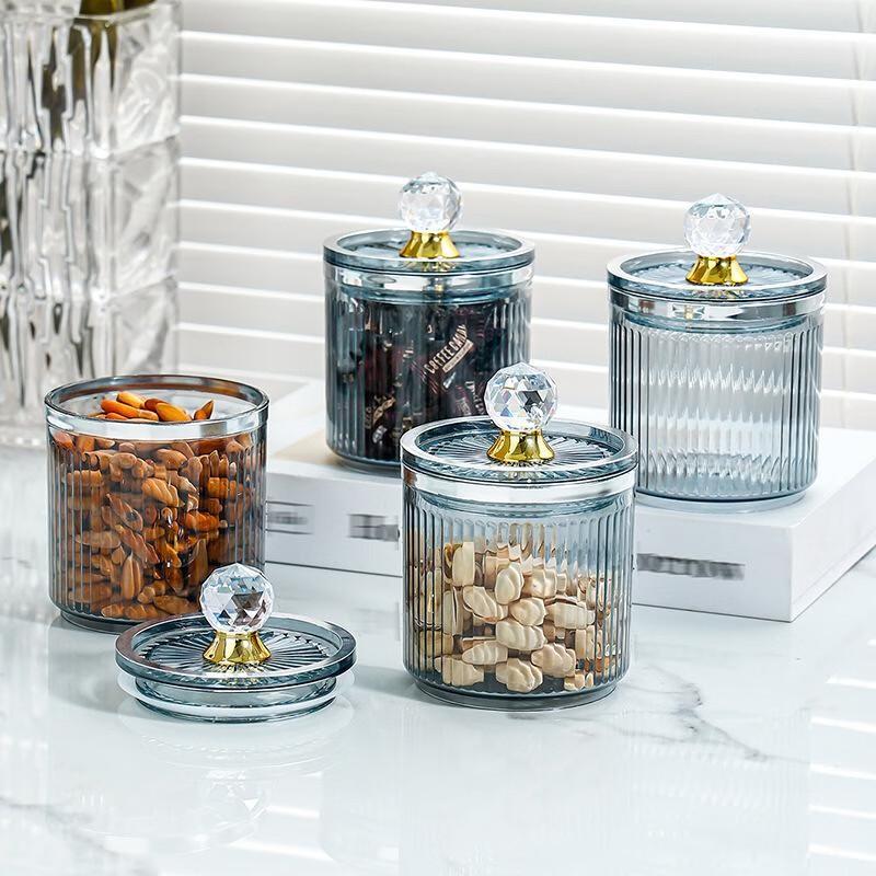 LISM Light Luxury Diamond Sealed Storage Jar