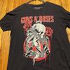 Guns N' Roses Rock Tour Kurzarm Schwarz Klassisches T-Shirt KV41687 Unisex T-Shirt