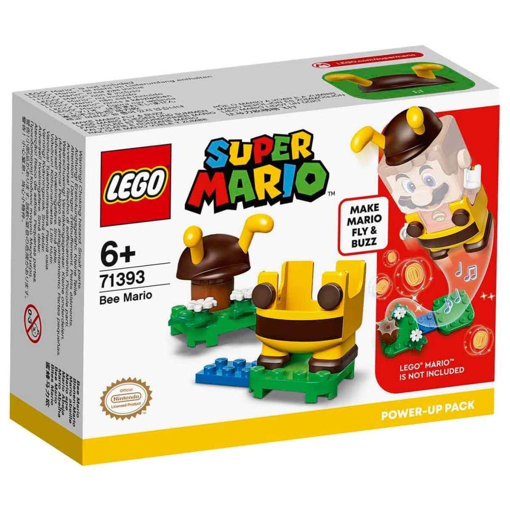 

LEGO Super Mario & Пакет усилений Марио-пчела 71393, Игрушка, Видеоигра, Для мальчиков и девочек, Возраст 6 лет и старше