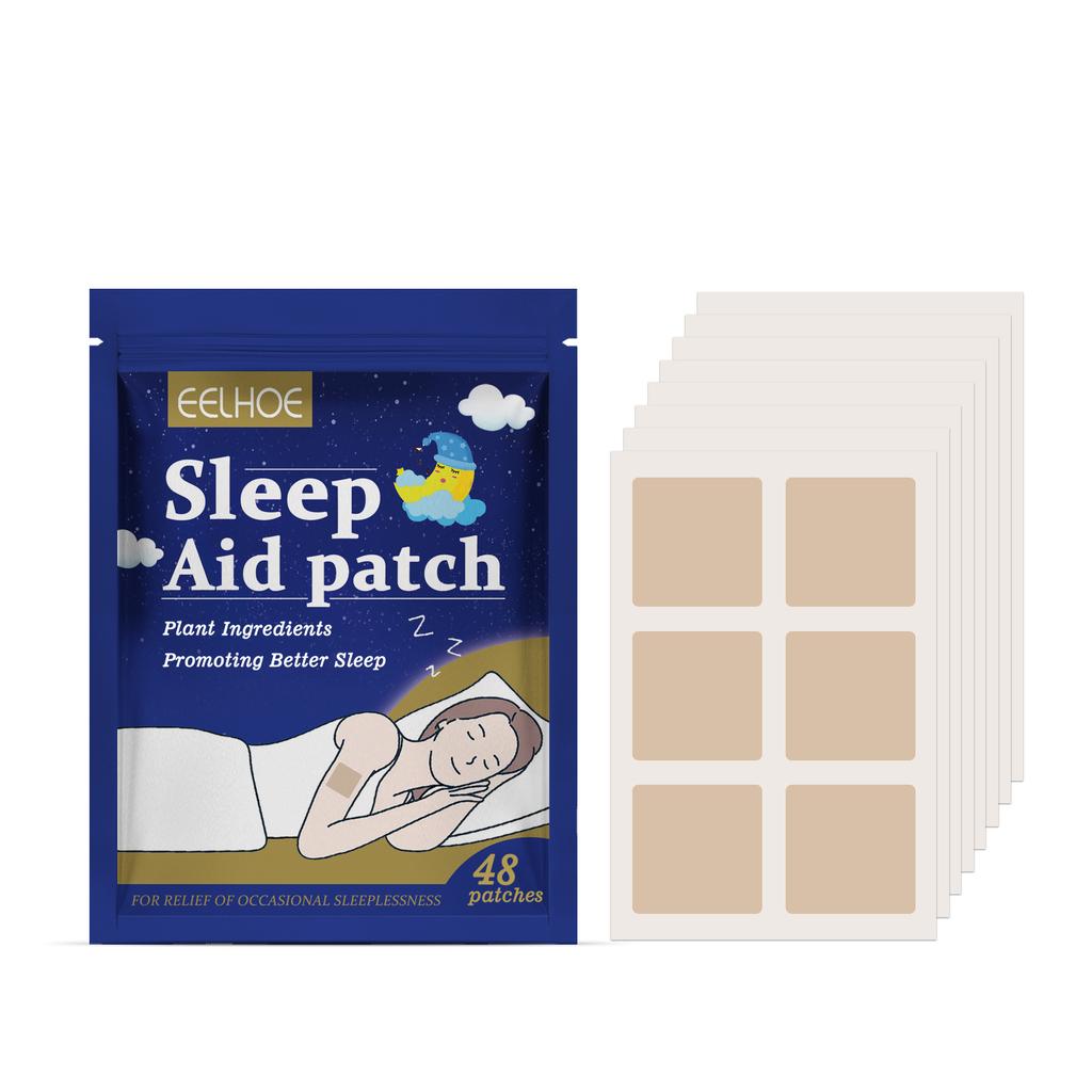 EELHOE Schlaf-Patch Beruhigendes Körper-Patch zur Verbesserung des Schlafkomforts Pflege für ruhigen Schlaf Körperpflege-Patch 6 Stück