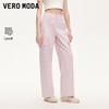 Women's Wide-Leg Cotton-Blend Utility Trousers