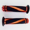 Universal Motorcycle Rubber Gel Handlebar Hand Grips For 7/8" Bar End Handle Bars Sports Bikes