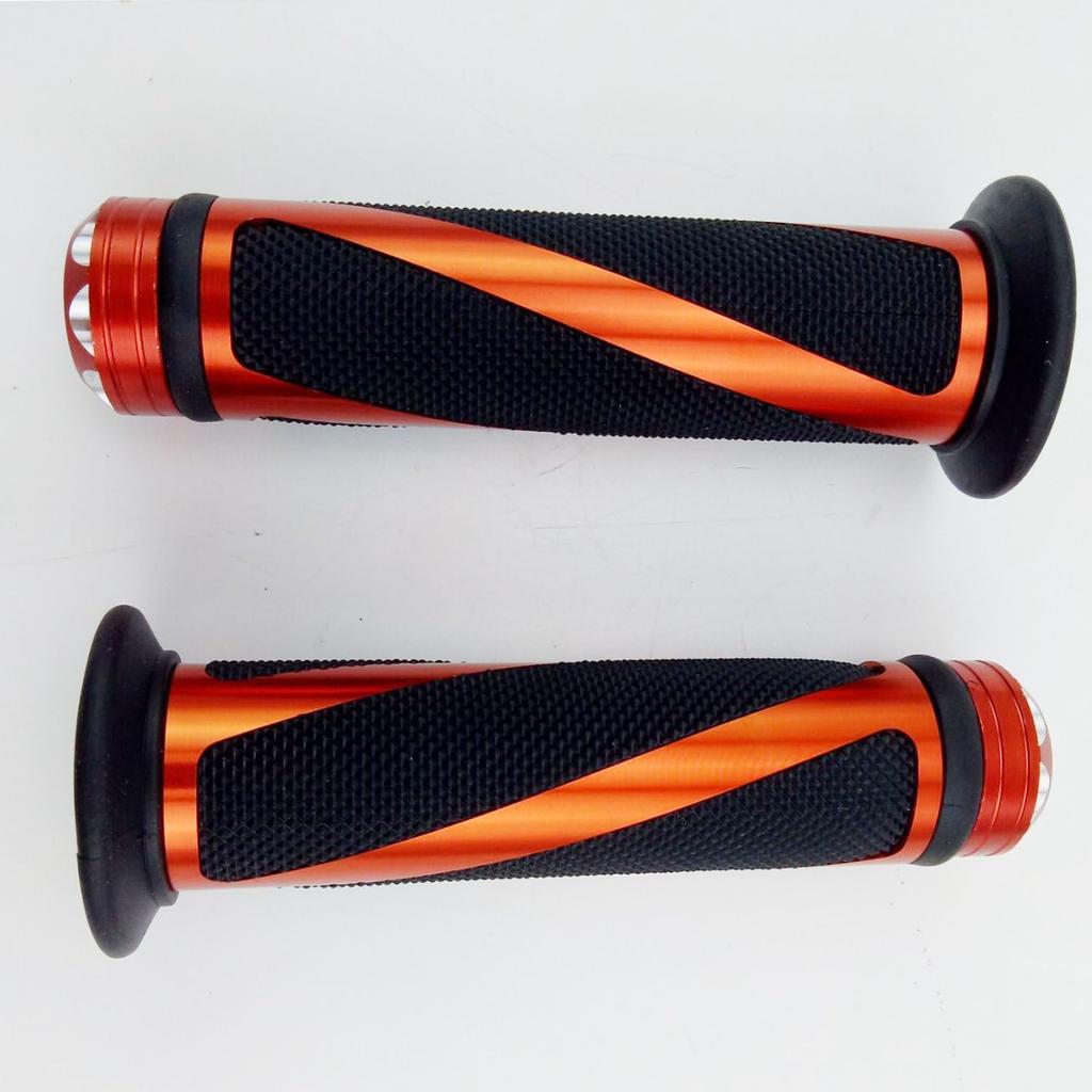Universal Motorcycle Rubber Gel Handlebar Hand Grips For 7/8" Bar End Handle Bars Sports Bikes