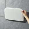 Phone Holder Wall Shelf Folding Plate Wall Mounted Shelf Home Organizer Storage Rack  Towel