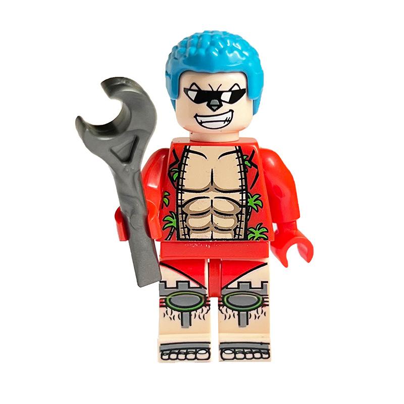 Ninja Warrior Superhero Doll With Weapon Single Building Block Assembly Toy