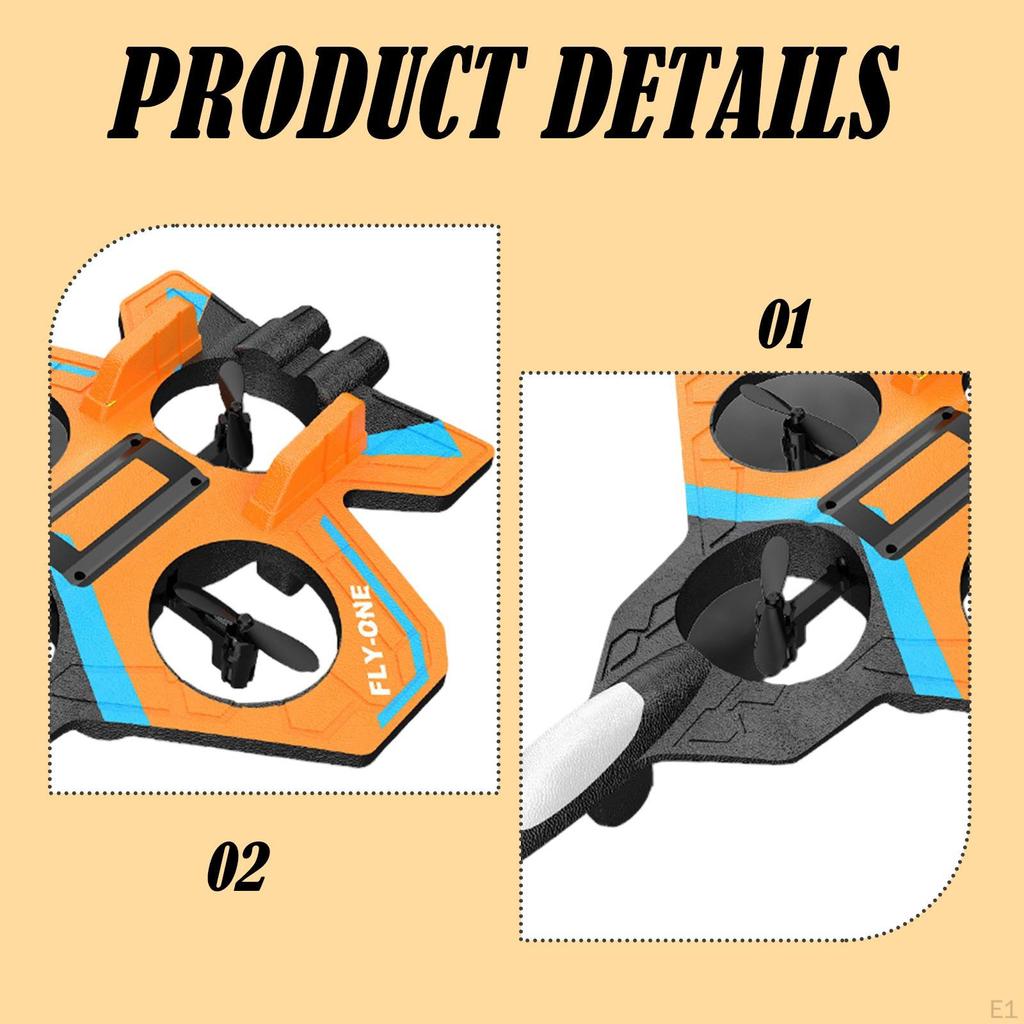Foam RC Airplane Fighter Toy Aircraft Outdoor Flying Birthday Gift Plane Remote Control