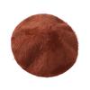 Women Painter Hat Solid Color Octagonal Dome Top Beret Hat Autumn Winter Warm Plush Hat Fashion Accessories