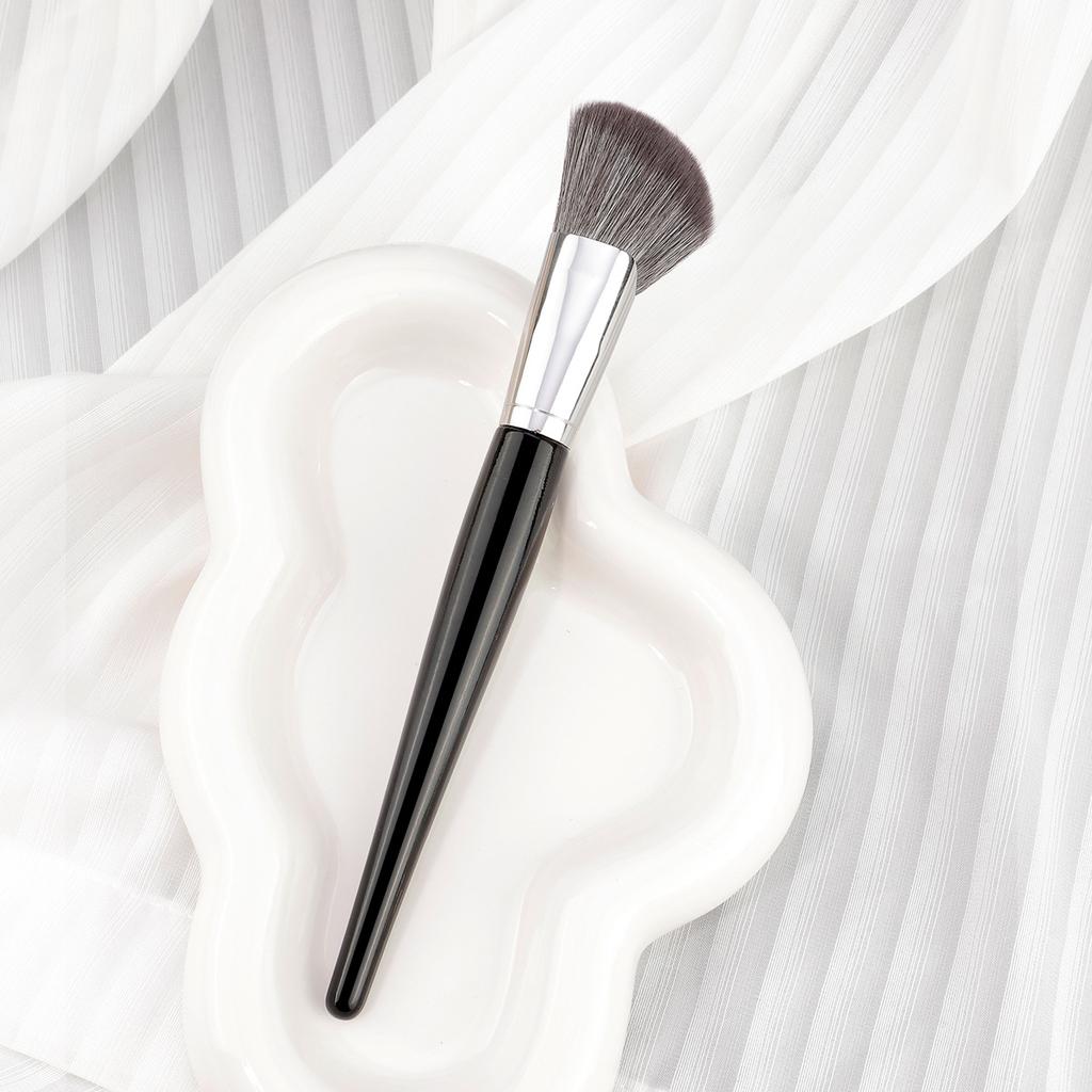 Sickle Contour Brush, Bevel Grooming Brush V-Shape Blush Shadow Powder, Cangzhou Makeup Brush Soft Profile Brush