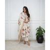 Pure Cotton Aline Kurti Salwar Kameez Women Designer Kurta Pant Dupatta Set