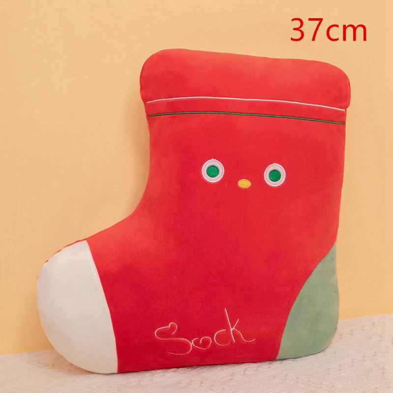 1pc Christmas Decor Stuffed Plush Toys Lovely Snowman Cat Christmas Tree Plushie Pillow Kids Nice Gifts