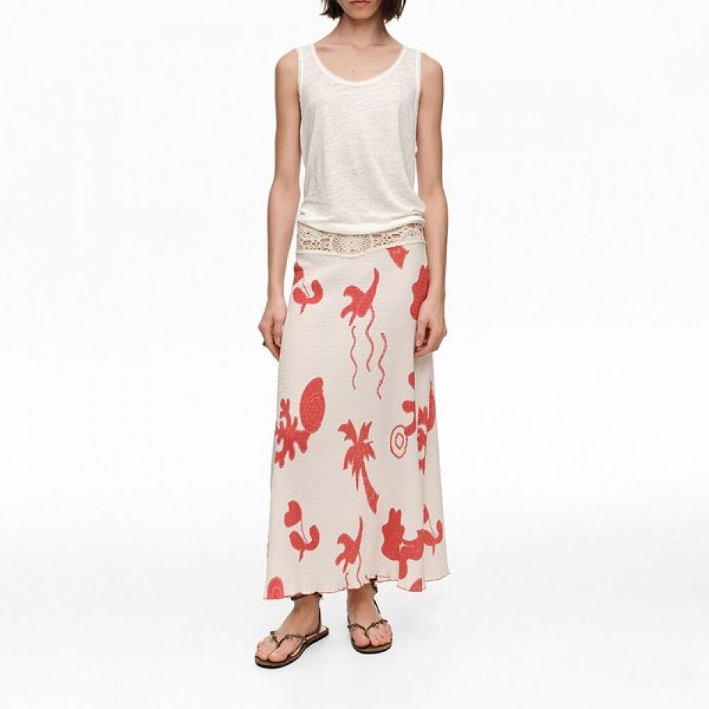 

Bimba Y Lola Croche Skirt Red B265aws008rdb Red/XS