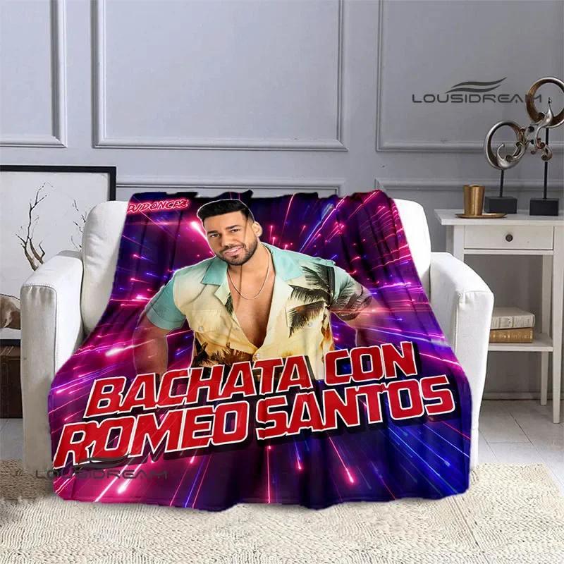 Latin singer Romeo Santos blankets Flannel Warm blanket soft and comfortable blanket picnic blankets bed linings birthday gift