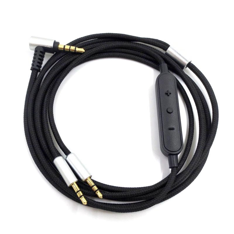 Cable Audio Cord Headphones Cable Replacement 3.5mm 1.2M Long 47 inch for Sol Republic Master Tracks V8 V10 V12 X3