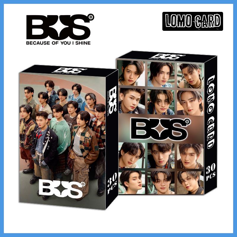 Thai Boy Group Mini Photo Cards: 30 Single-Sided Collectible LOMO Cards