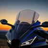 Universele Motorfiets Windscherm, Verstelbare Winddeflector, Clip-stijl Windscherm voor Honda / voor Suzuki / voor Yamaha en Andere Modellen