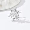 Super Sparkling Snowflake Temperament, Versatile Without Ear Holes, Ear Bone Clip, Exquisite Atmosphere, High-end Feeling, Ear Clip, Women's Earrings