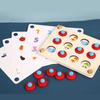 Kids Toys Memory Match Games Fruit Animals Cognition Montessori Educational Interactive Toys for Children 3 To 6 Years