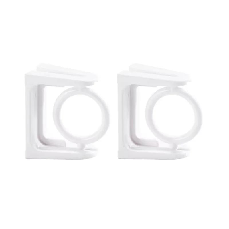 360° roterbar indragbar stolpfixator för icke-borrande starkt självhäftande krokar Handduksstång Duschgardinstångsfäste