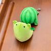 Kawaii Cartoon Anime Grüner Frosch Plüsch Schlüsselanhänger Dekomprimieren Tiere Flauschige Frosch Figur Weicher Frosch Plüschanhänger Niedliche Ornamente