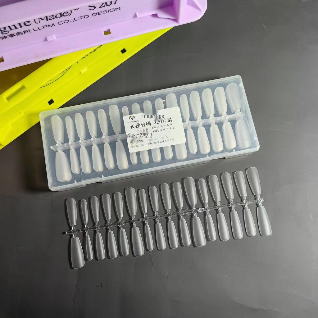 Moshang Fingertip Wearable Nails - 300-Piece Manicure Nail Tips Set