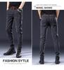 Men's Slim Fit Korean Style Elastic Jeans for Teens - Trendy, All-Match, Long Pants for Spring and Autumn
