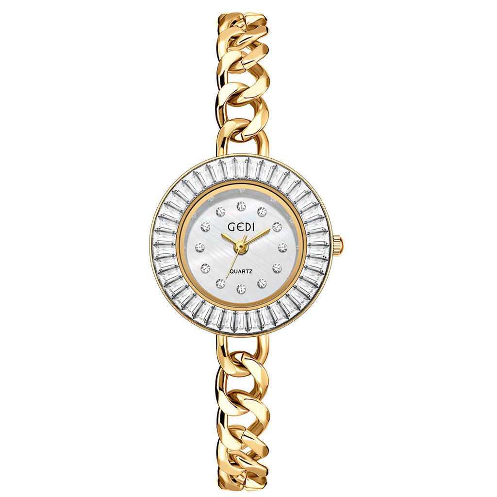 

Gedi Vintage Elegant Gold Womens Quartz Watch With 30m Waterproof For Fashion Lovers белый