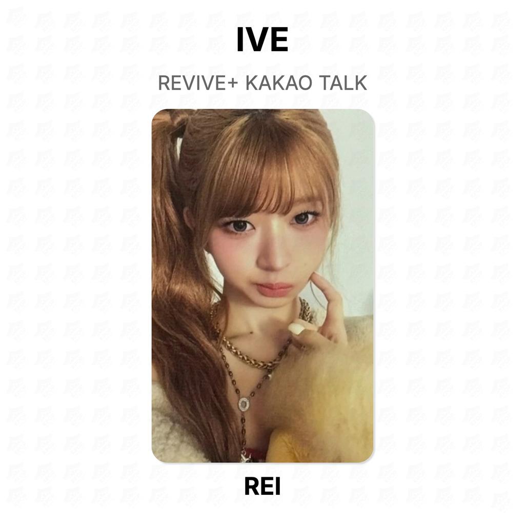 IVE REVIVE+ KAKAO TALK Official Photocard