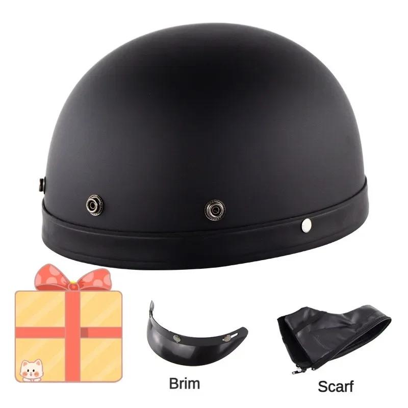 Electric Bike Personalized Spray Painted Half Helmet for Men and Women Personalized Sun Protection Summer Helmet 57-60cm
