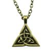 Witch Knot Pendant Necklace Wiccan Celtic Occult Protection Jewelry 45cm or 70cm long chain